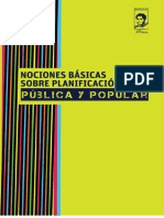 NOCIONES B SICAS SOBRE PLANIFICACIaN PTBLICA Y POPULAR WEB