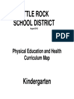 K PE Curriculum Map LRSD - 1