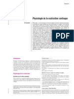 Physiologie de La Contraction Cardiaque