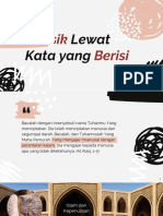 1 Berisik Lewat Kata Yang Berisi