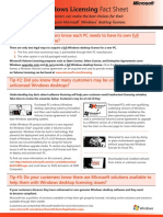 MS Licensing Fact Sheet