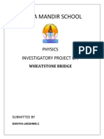 Wheatstone Bridge