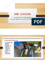 Air Cooler by YUVVAL BHASIN 9-C