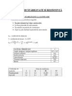 L4 CALCULUL DE STABILITATE ȘI REZISTENȚĂ