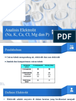 Klp6-Analisis Elektrolit (Na, K, CA, CL, MG Dan P)