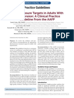 AAFPHypertension Guideline