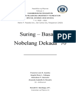 Suring Basa NG Nobelang Dekada 70-Angela-Rose-Calugay