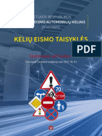 Keliu Eismo Taisykles