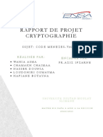 Rapport Cryptographie