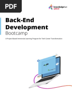 Back-End Development Bootcamp KnowledgeHut RBG