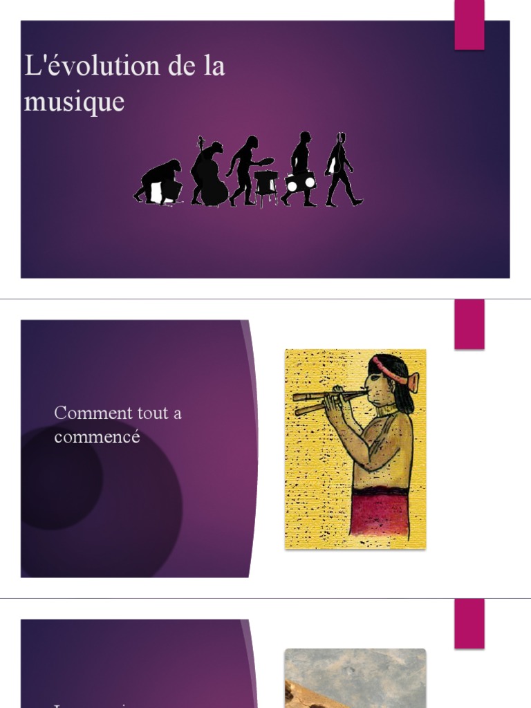 L'évolution de La Musique | PDF