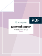 H1 General Paper Content Notes Singapore