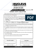 JEE MAIN PATTERN FST TEST-2 (14-07-2021