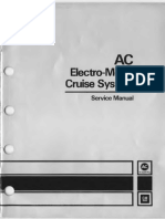1988 1998 CK Electro Motor Cruise Control