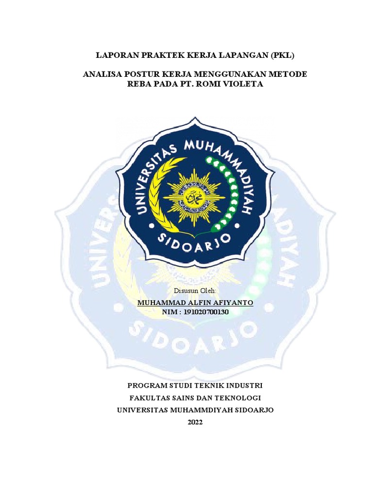 Contoh Laporan PKL | PDF