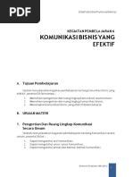 komunikasi bisnis yang efektif 1
