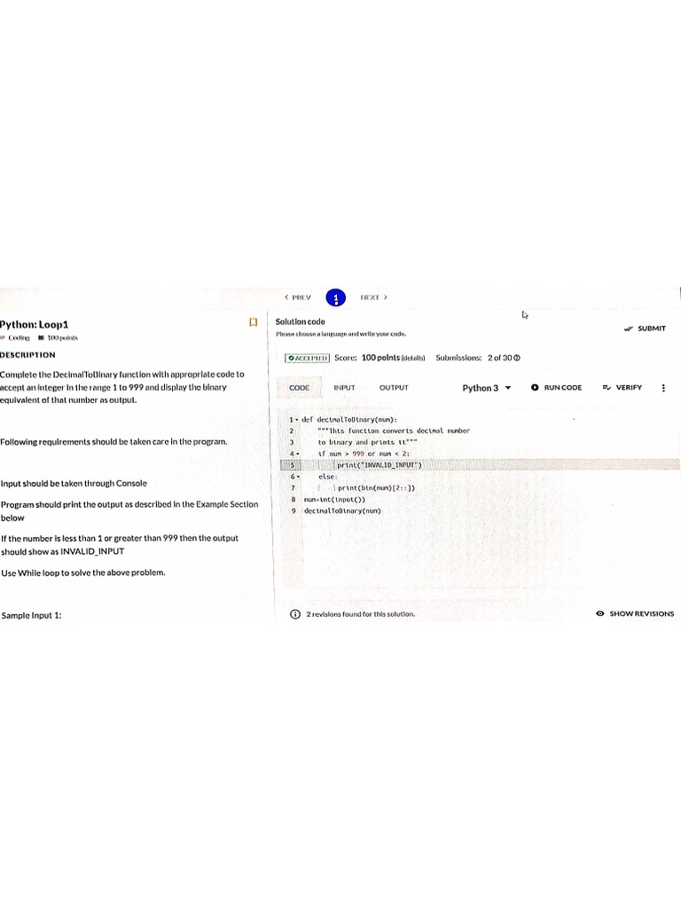 Python Practice Codes (InD) | PDF