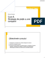 C6. Strategia de Piață A Unei Companii