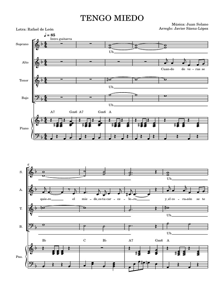 Tengo Miedo Pdf
