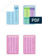 T L 9638 Past Tense Regular and Irregular Verbs Ikea Tolsby Frame - Ver - 1