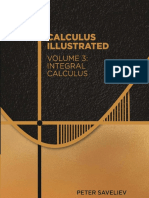 Calculus Integrated Volume 3 Integral Calculus