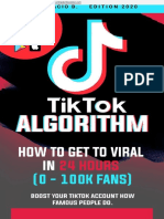 TIKTOK Algorithm - How To Get To VIRAL in 24 Hours (0 - 100k Fans) .En - HR