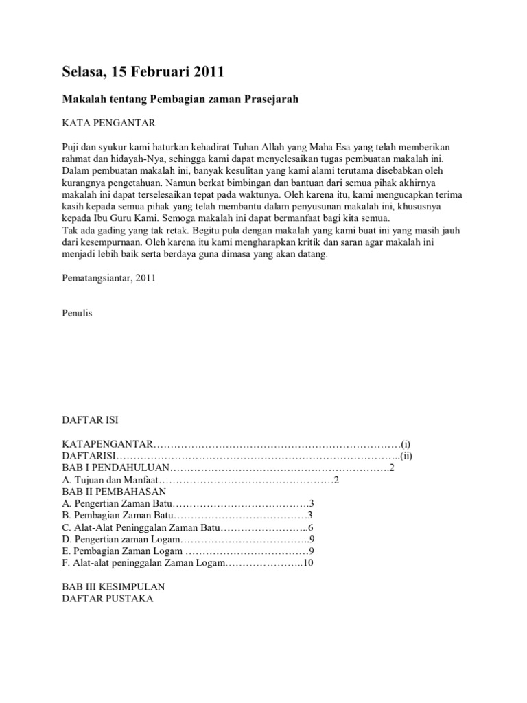Kata Pengantar Ips | PDF
