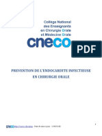 Prevention de Lendocardite Infectieuse en Chirurgie Orale