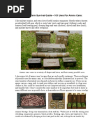 A Long-Term Survival Guide - 101 Uses For Ammo Cans