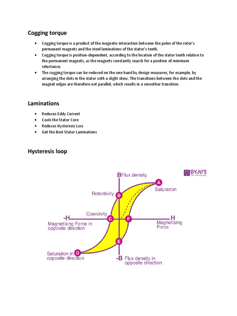 BLDC Motor Design PDF Field