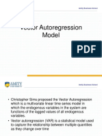 Vector Autoregression Model