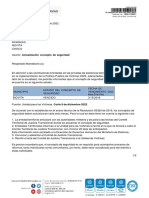 Actualización concepto seguridad Novita Chocó