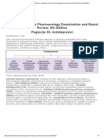 Antidepresivi - Katzung & Trevor's Pharmacology Examination and Board Review, 9th Edition