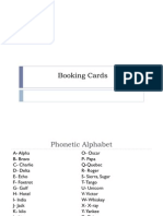 Booking Cards Week 4