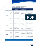 Cronograma de Actividades