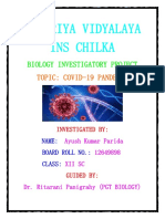 Kendriya Vidyalaya Ins Chilka: Biology Investigatory Project