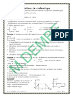 Notions de Cinématique