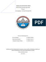 Makalah Linguistik Umum K.10