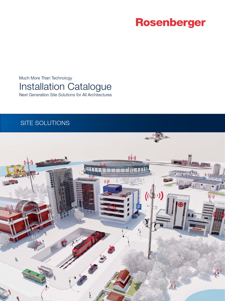 Rosenberger Site Solutions Installer Catalog | PDF | Alternating ...