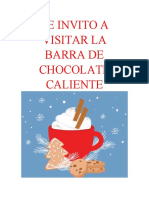 Barra de Chocolate Caliente