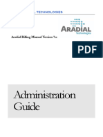 Aradial Billing Manual