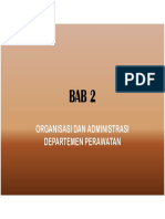 Bab 2 Organisasi Dan Administrasi Departemen Perawatan