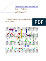 Cdigo Yeshua El Mesas Salmo 22 en Espaol PDF Yeshua Ha Masiachs Code Fully in Spanish and PDF