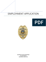 Nelsonville PD Application Form Fillable