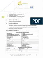 Informe Neuropedagogico