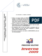 Prova Ufpel 2009i 2