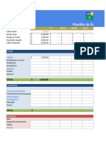Planilha de Orcamento Familiar