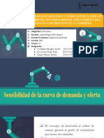 Sensibilidad de Demanda y Oferta