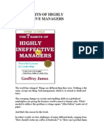 The 7 Habits of Highly Ineffective Managers - Geoffrey James