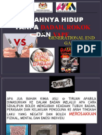 Psikopendidikan Dadah, Rokok, Vape, Geg